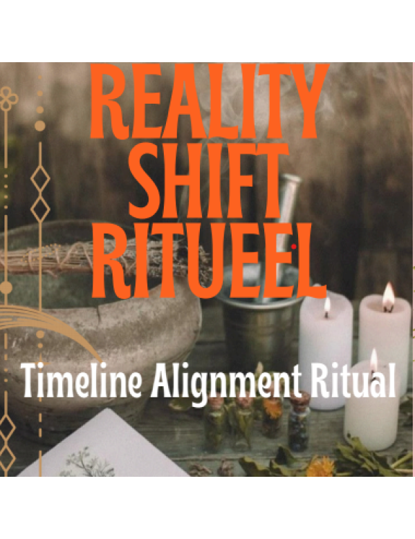 Reality shift ceremony - timeline alignment ritual